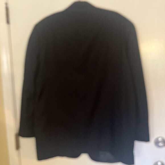 Men's Tuxedo Jacket Sz 54 Satin Collar&pockets 2 Button - Picture 4 of 12